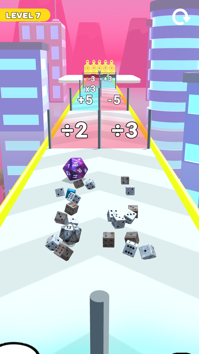 Dice Run 3D