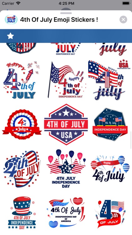 4th Of July Emoji Stickers ! screenshot-7