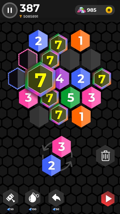 X7 Blocks - Merge Puzzle screenshot-3