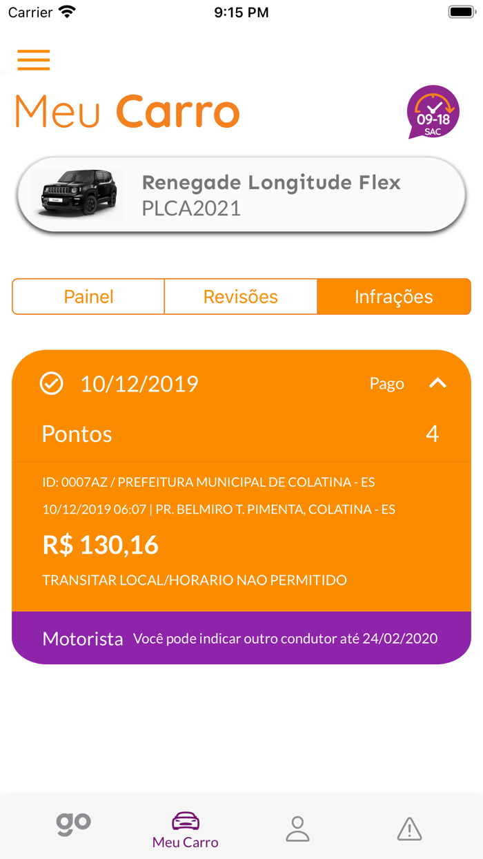 godrive - Carro por assinatura