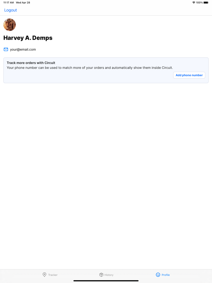 Circuit Package Tracker