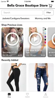 bella grace boutique store iphone screenshot 2