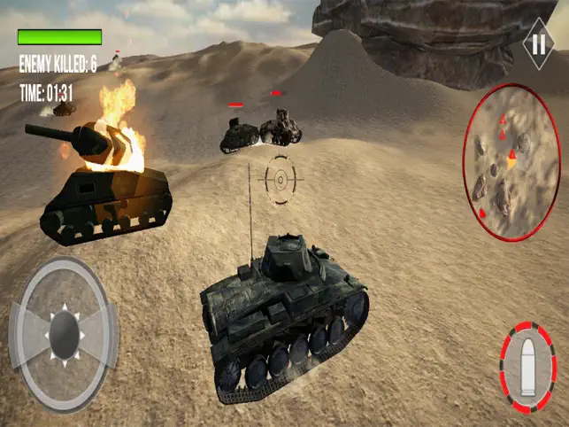 Army Tank Death Battle, game for IOS