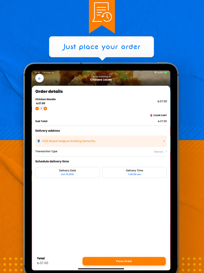 FOODER Food ordering  more