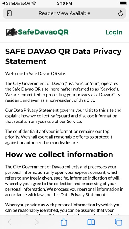 Safe Davao QR screenshot-3