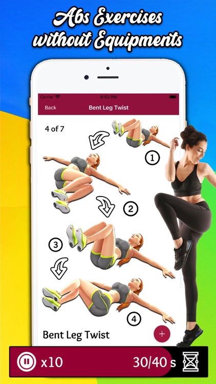 Abs Workout For Girls by Yash Sachapara