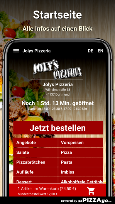 Jolys Pizzeria Dortmund screenshot 2