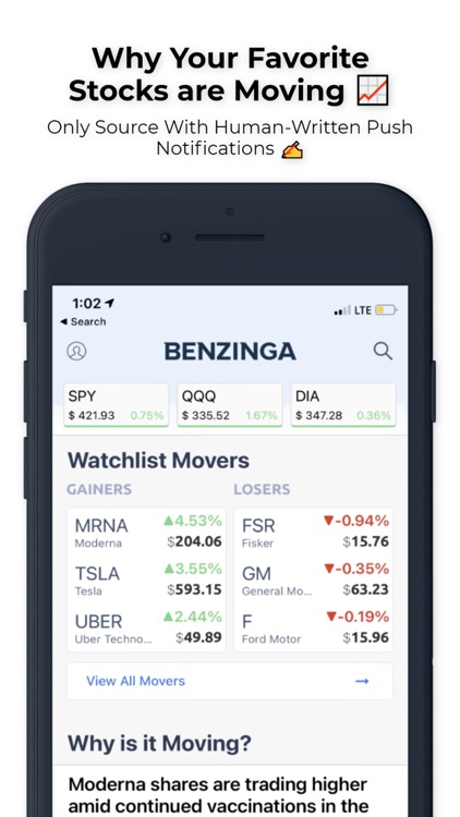 Benzinga Financial News & Data screenshot-3