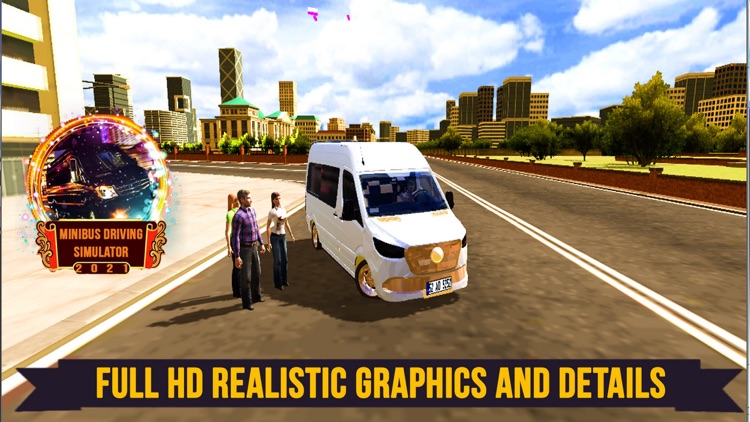 Minibus driving simulator 2021