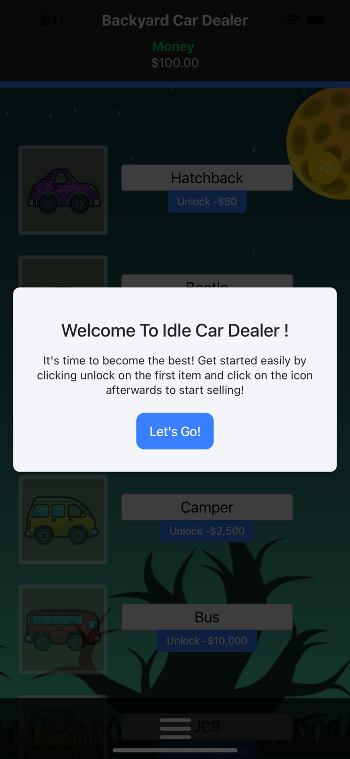 Idle Car Dealer