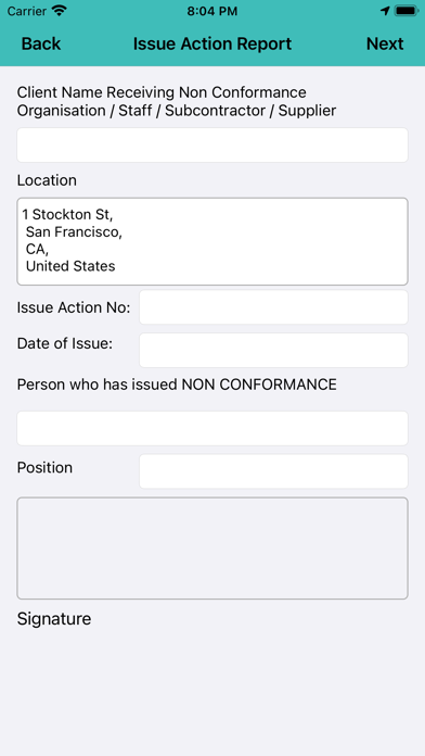 How to cancel & delete ISSUE ACTION REGISTER from iphone & ipad 2