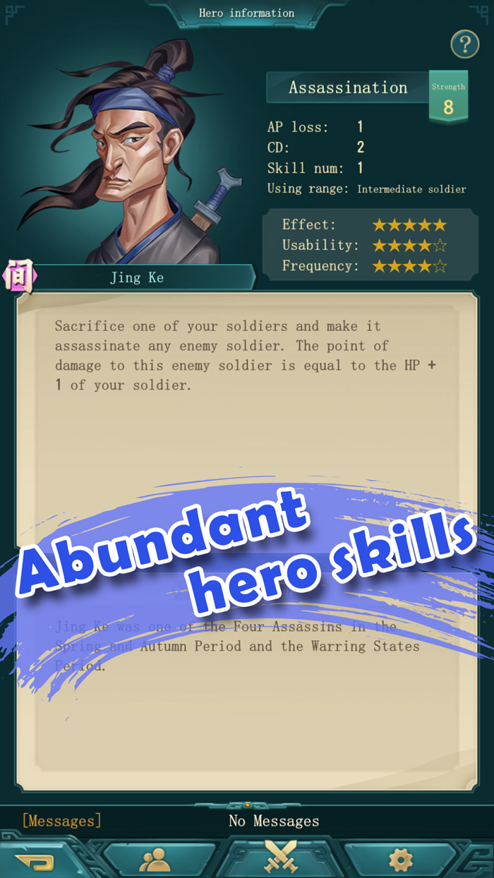 Warring states The heroes