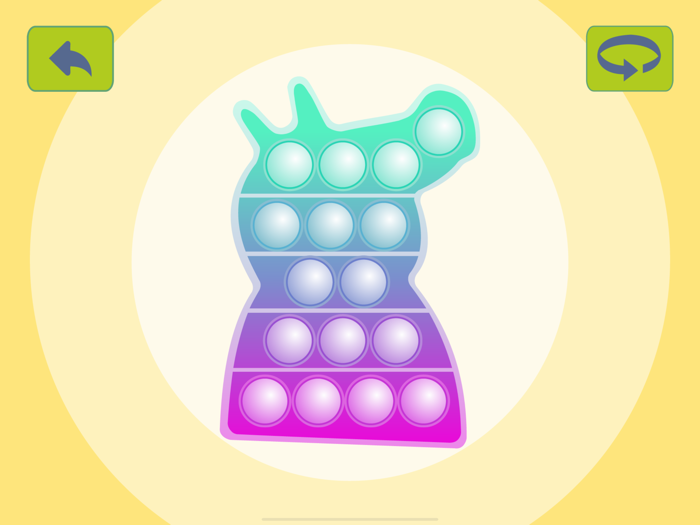 Pop It Bubble Squishy Toy Game