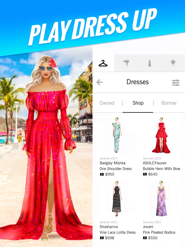 Covet Fashion Model Makeover On The App Store - drag couture dress roblox