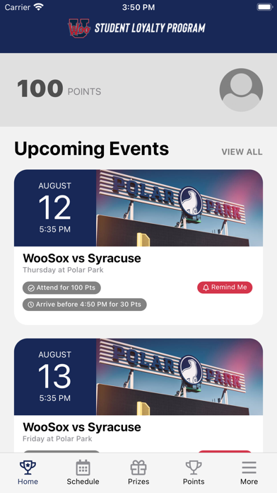 Screenshot #3 pour WooU Student Loyalty Program