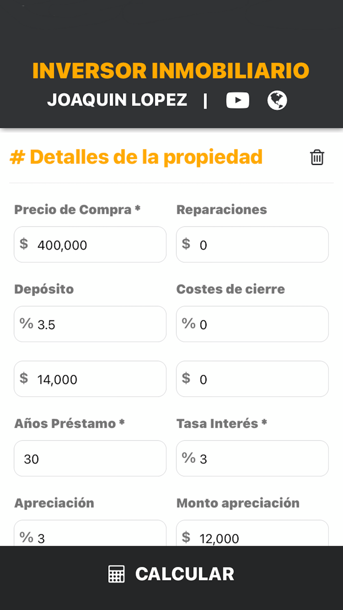 Inversor Inmobiliario