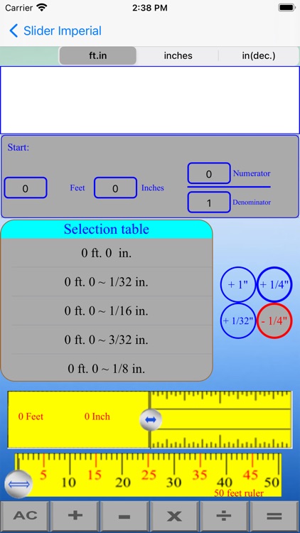 Dimensions Pro Calculator screenshot-2