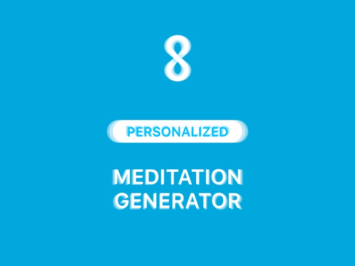Selfo · meditation generator