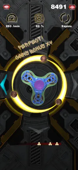 Game screenshot Fidget Spinner using Gravity hack