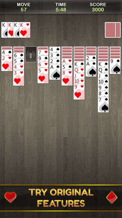 Spider Solitaire Ⓞ