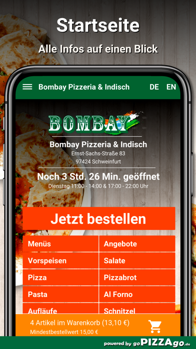 Bombay Schweinfurt screenshot 2