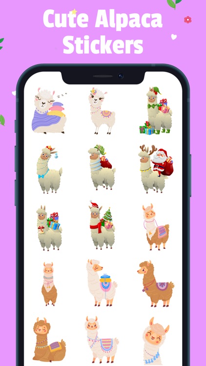 Cute Alpaca Stickers!