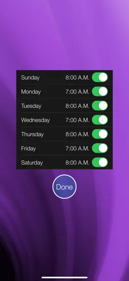 Game screenshot Weekly Alarm Clock hack