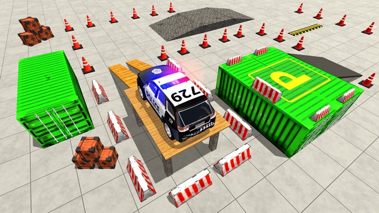 Police Car Parking Simulator - screenshot-3