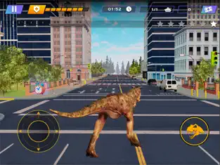 Captura de Pantalla 3 Dino Crash 3D - Alive Monster iphone