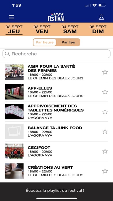 How to cancel & delete Festival VYV Les Solidarités from iphone & ipad 4