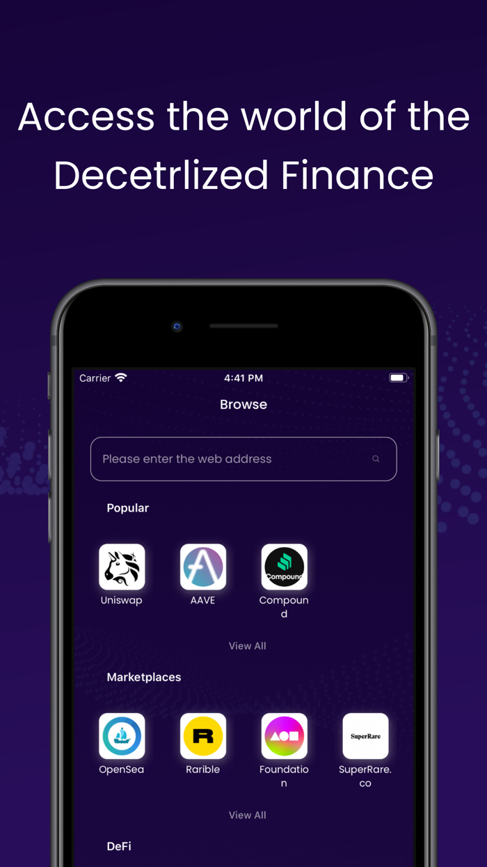iSwap Crypto  DeFi Wallet