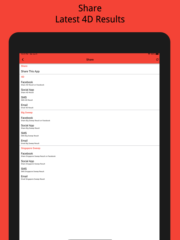 4D Result 万字开彩成绩