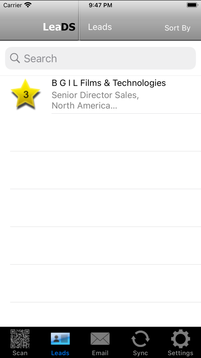 LeaDS Exhibitor Lead Retrieval