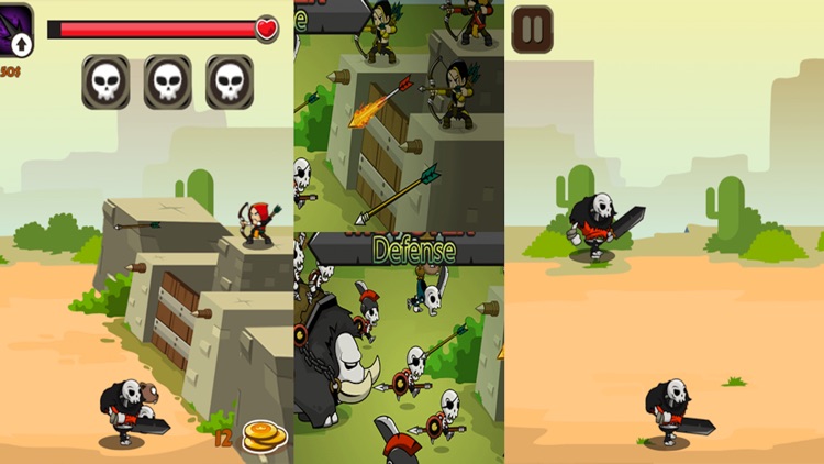 Castle Defense Hero War screenshot-3