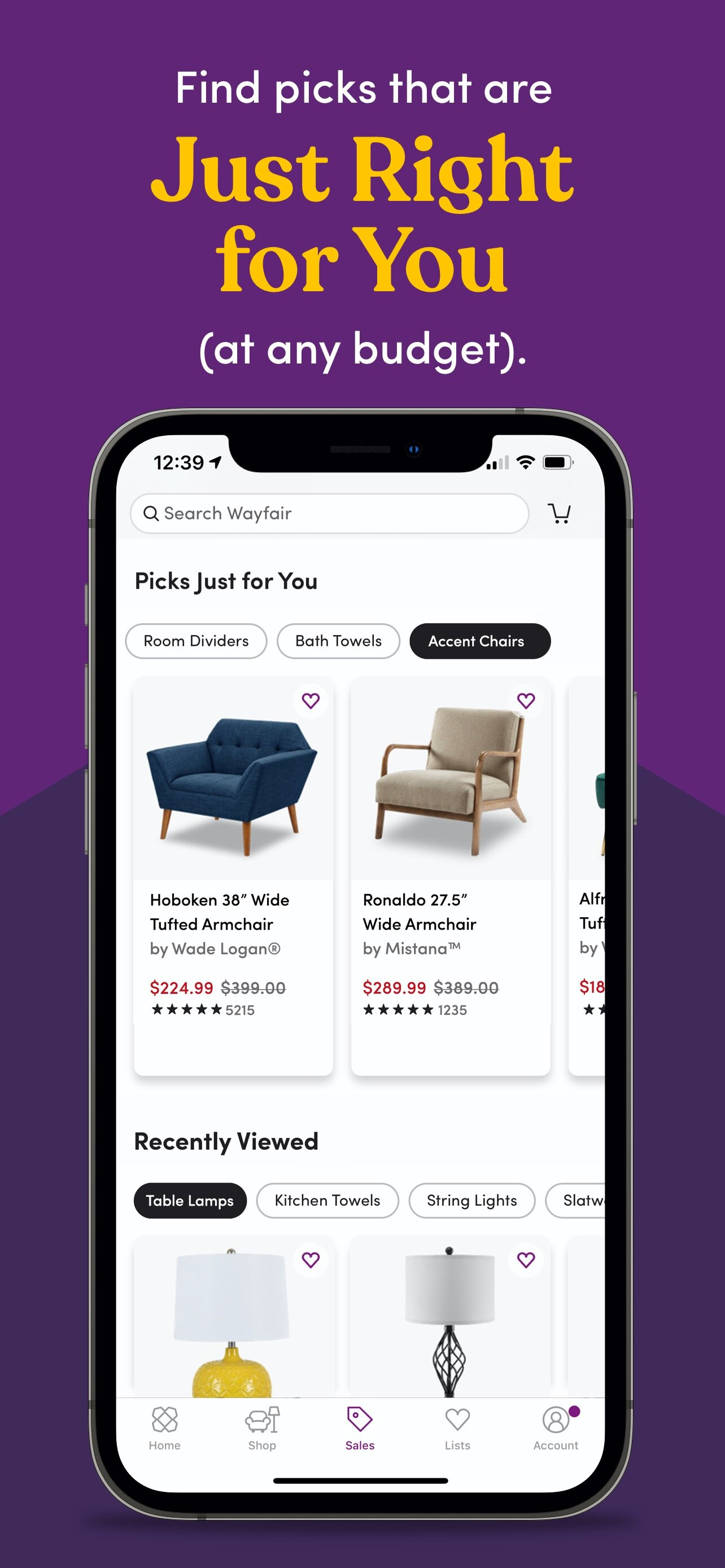 Wayfair Shop All Things Home Overview Apple App Store US