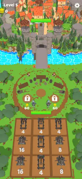 Game screenshot Merge Catapult Idle apk