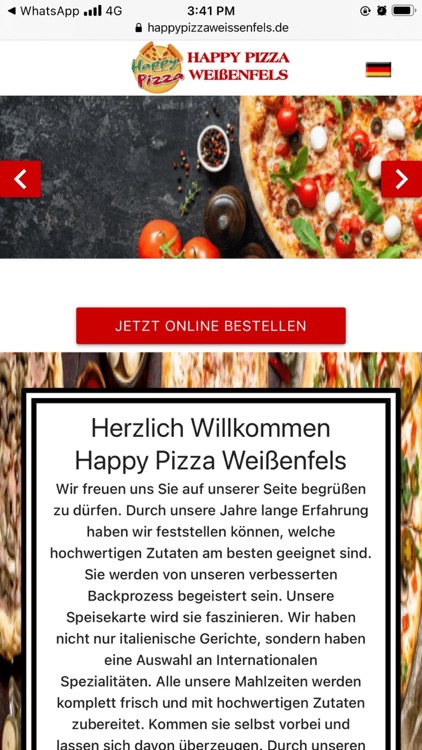 Happy Pizza Weissenfels