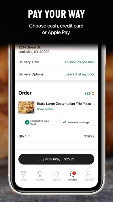 How to cancel & delete Papa John's Pizza from iphone & ipad 4