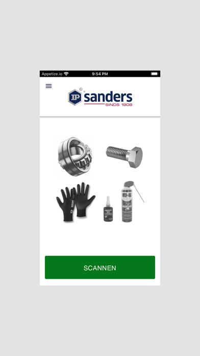 IP Sanders Order App screenshot 2