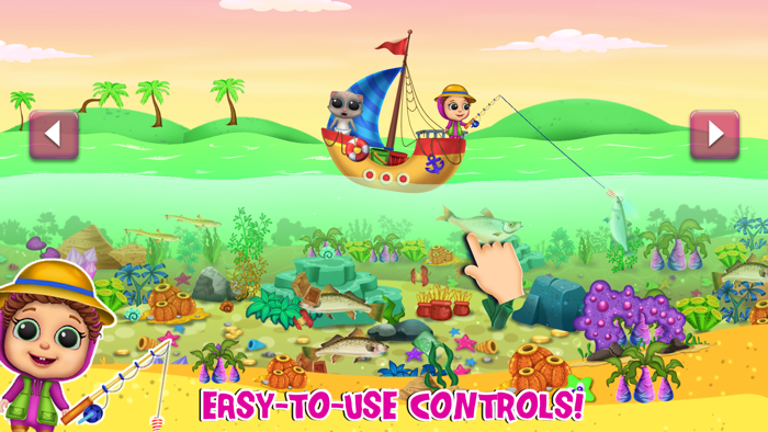 Baby Joy Joy Fishing Game