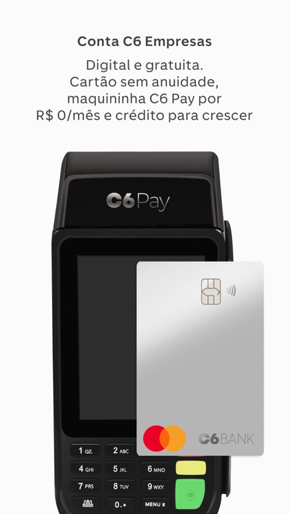 C6 Bank: Cartão, conta e mais!