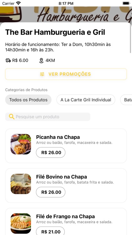 diLivery - Comida e Produtos