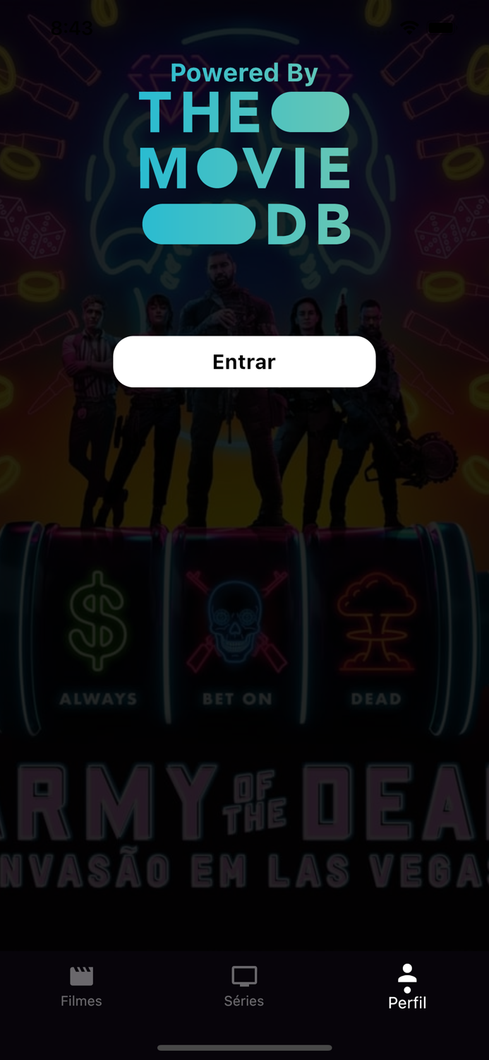 Catálogo de Séries e Filmes