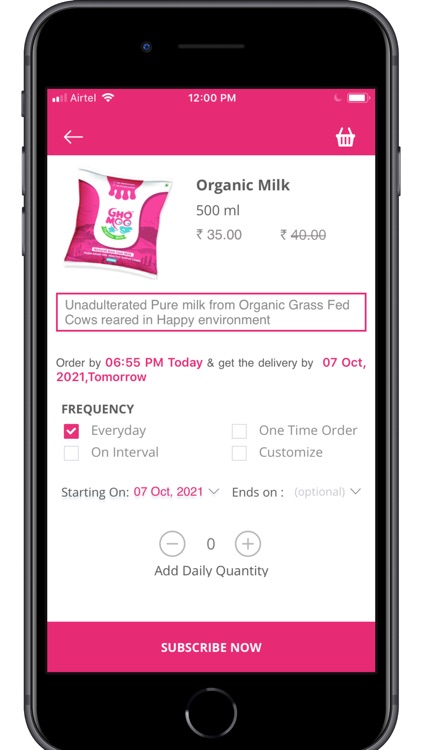 GhoMoo Organic Milk screenshot-3