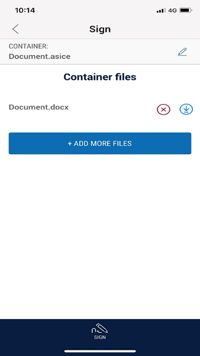 How to cancel & delete RIA DigiDoc from iphone & ipad 1