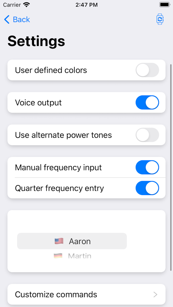 Sonic Remote - Control your TX