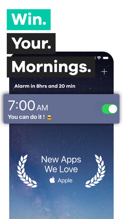 Kiwake: smart alarm clock screenshot-0