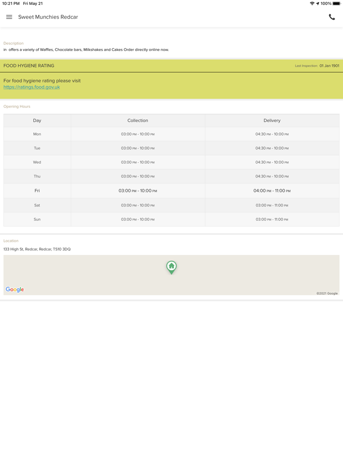 Sweet Munchies Redcar.