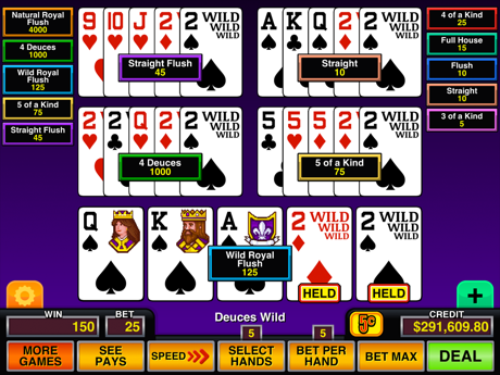 Cheats for Video Poker Multi Pro