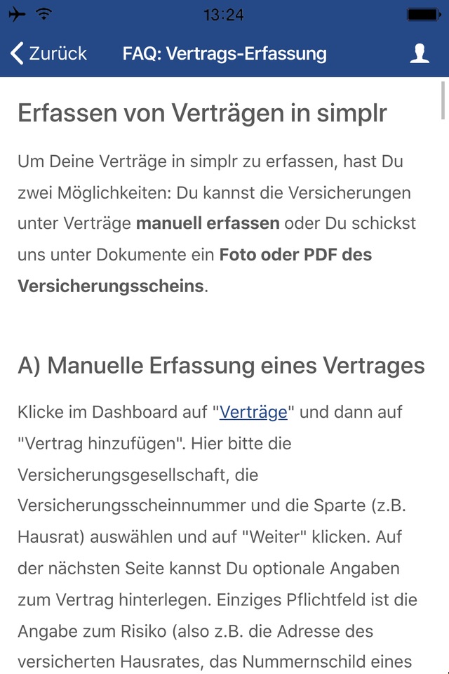 Kopter-Profi Versicherung screenshot 4